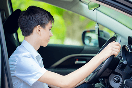 Young driver lessons for under 17 year olds